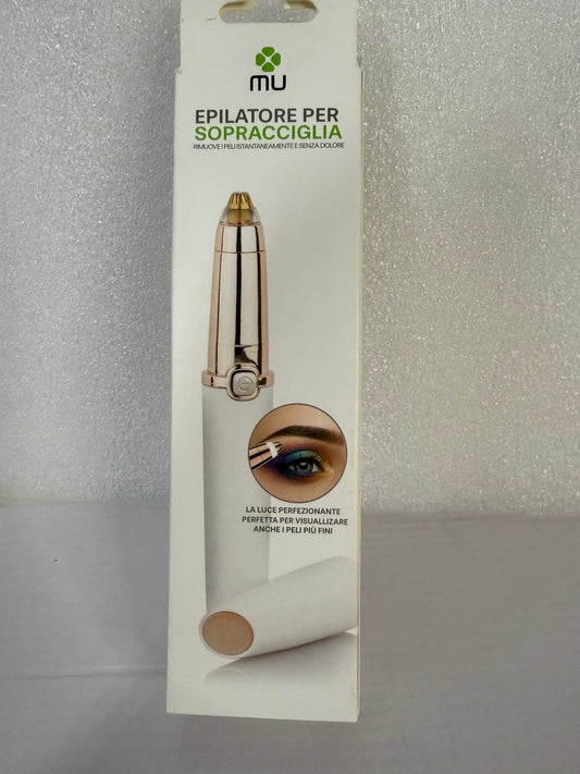 ✨ Epilatore Elettrico per Sopracciglia MU – Rimozione Peli Istantanea e Indolore