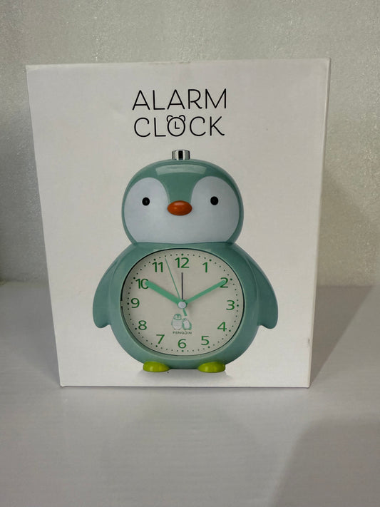 ⏰ Sveglia Analogica a Forma di Pinguino – Design Bambini