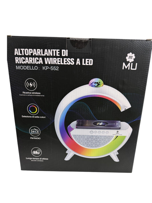 🔊 Speaker Bluetooth RGB Multifunzione – 4 Modalità di Riproduzione