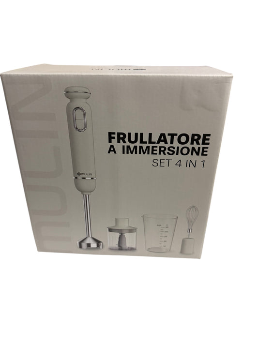 🥣 Frullatore a Immersione – Set 4 in 1