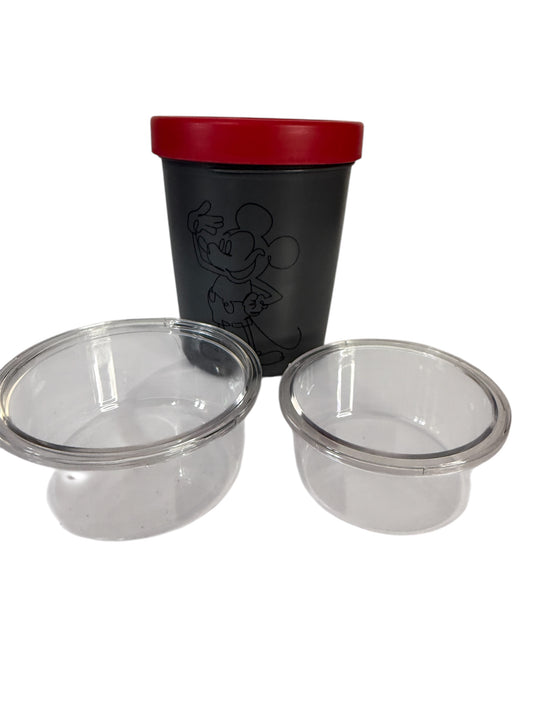 🐭 Contenitore Porta Pranzo con 2 Vaschette – Design Mickey