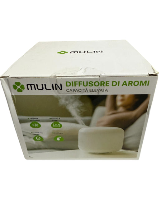 🌿 Diffusore di Aromi Mulin – Alta Capacità | Relax e Benessere