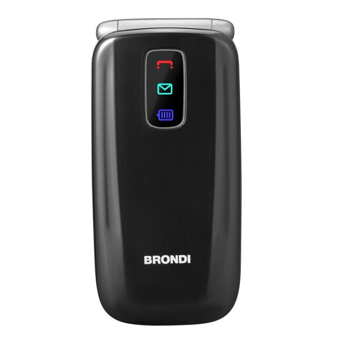 📞 Brondi Amico Leale – Cellulare Senior a Conchiglia con Tasto SOS