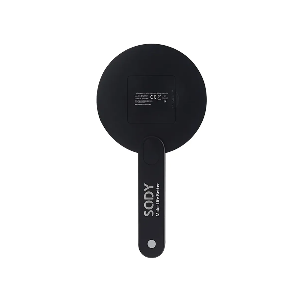 💄 Specchio Trucco LED SODY – Pieghevole con Manico e Custodia da Viaggio
